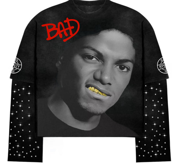 Bedazzled Michael Jackson shirt