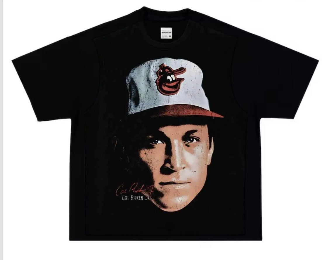 Cal Ripken Jumbo Head  TEE